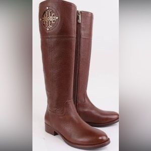 Tory Burch “ kiernan 35MM RIDING BOOT -tumbled leather “ accepting offers